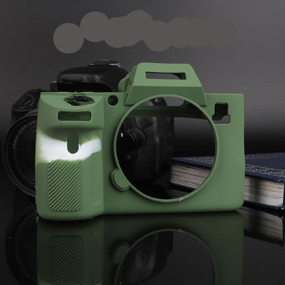 Housse silicone de protection anti-choc pour Sony A7 Mark II III A7RIII  A7RII A7SII A9