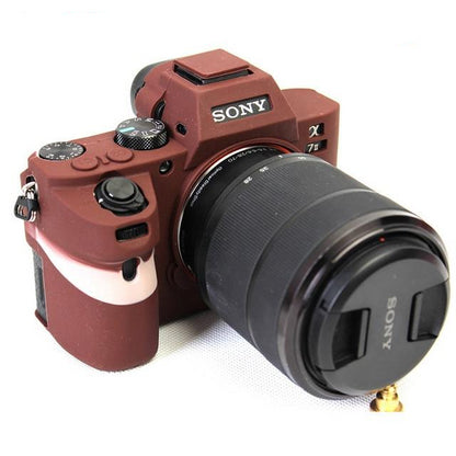 Housse silicone de protection anti-choc pour Sony A7 Mark II III A7RIII  A7RII A7SII A9