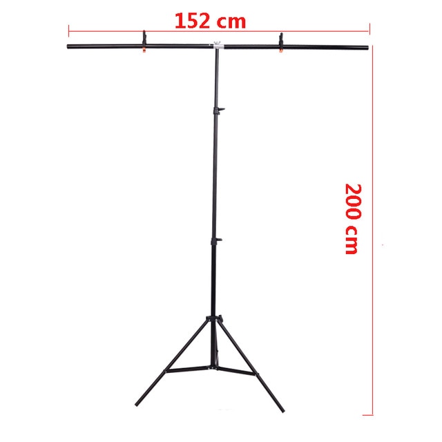 T-shaped studio background support + classic stand