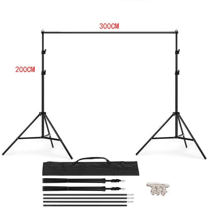 T-shaped studio background support + classic stand
