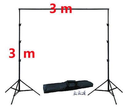 T-shaped studio background support + classic stand