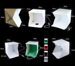 Softbox HEONYIRRY 40*40*40 cm + LED