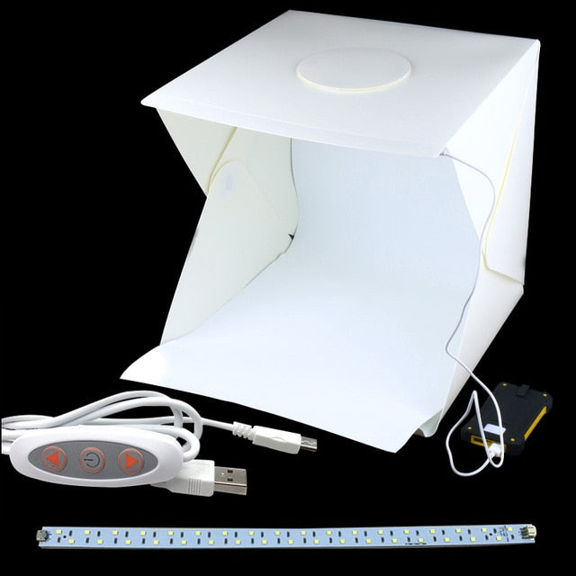 Softbox HEONYIRRY 40*40*40 cm + LED