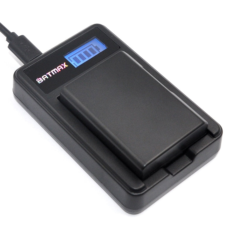 Chargeur Batmax haute qualité pour batterie EN-EL14a pour Nikon P7800,D3400,D5500...