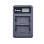 Chargeur Batmax haute qualité pour batterie LP-E6 LP-E6N pour Canon 5D Mark III,IV,7D ...