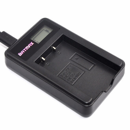 Chargeur Batmax haute qualité pour batterie PS-BLS5 pour Olympus PEN E-PL7,E-PM2,E-M10 II...