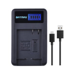 Chargeur Batmax haute qualité pour batterie DMW BLG10,BP-DC15... pour Panasonic GF6,GX7,LX100...