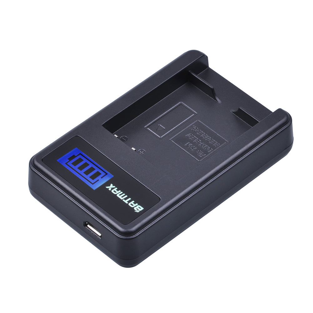 Chargeur Batmax haute qualité pour batterie DMW BLG10,BP-DC15... pour Panasonic GF6,GX7,LX100...