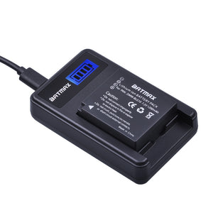 Chargeur Batmax haute qualité pour batterie DMW BLG10,BP-DC15... pour Panasonic GF6,GX7,LX100...