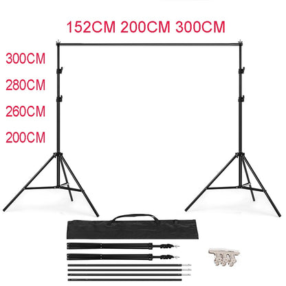 T-shaped studio background support + classic stand