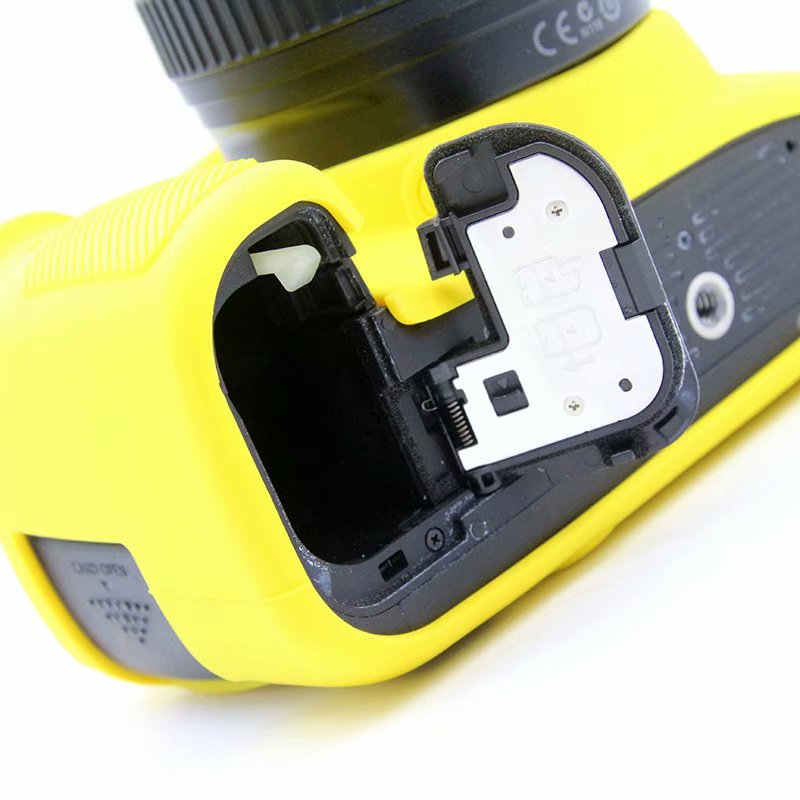 Housse silicone de protection anti-choc pour Canon 6D 6D2 5D3 5D4 80D 800D 1300D 1500D 750D