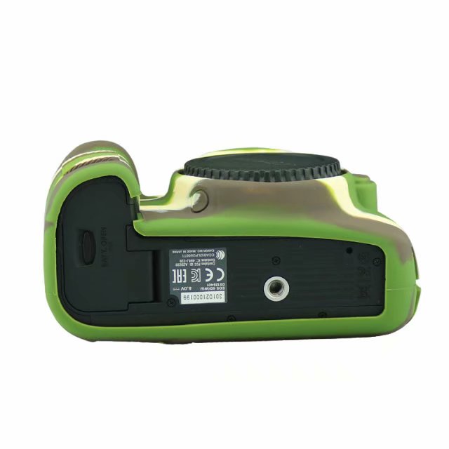 Housse silicone de protection anti-choc pour Canon 6D 6D2 5D3 5D4 80D 800D 1300D 1500D 750D