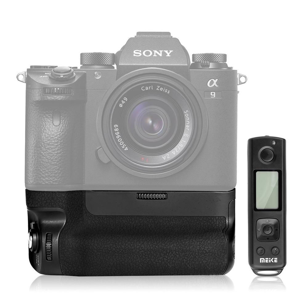 Grip MEIKE MK-A9 pour Sony A7 III A9 A7RIII + télécommande 2.4G