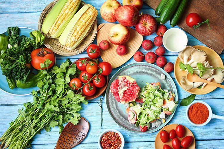 Fond de studio en tissu couleur bois fruits et autres modèles 56*90cm