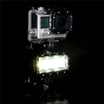 Eclairage LED Puluz 300 lumen etanche 30m pour plongée aquatique pour GoPro HERO 7 6 5 4 ...