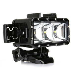 Eclairage LED Puluz 300 lumen etanche 30m pour plongée aquatique pour GoPro HERO 7 6 5 4 ...