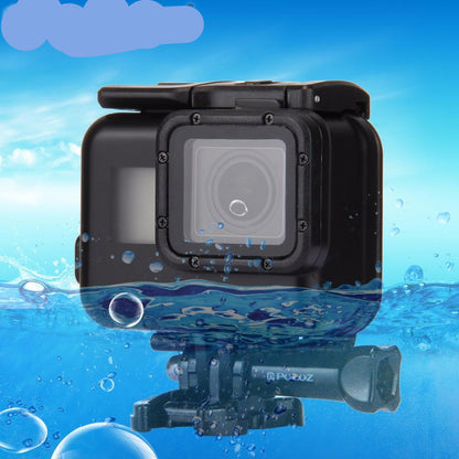 Caisson étanche PULUZ 45m pour GoPro Hero 7 6 5 avec écran tactile Arrière