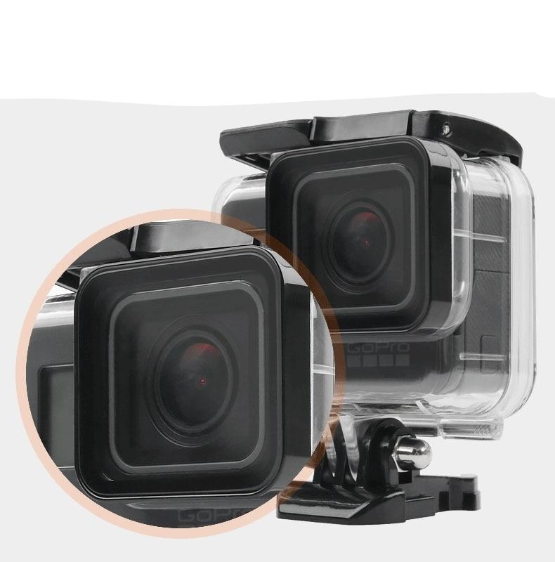 Caisson étanche PULUZ 30m pour GoPro Hero 5 et 6 avec avec filtre interchangeables.