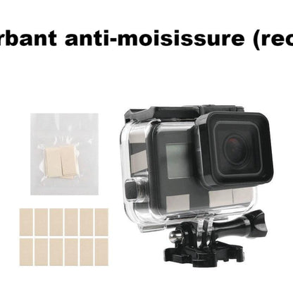 Caisson étanche PULUZ 30m pour GoPro Hero 5 et 6 avec avec filtre interchangeables.