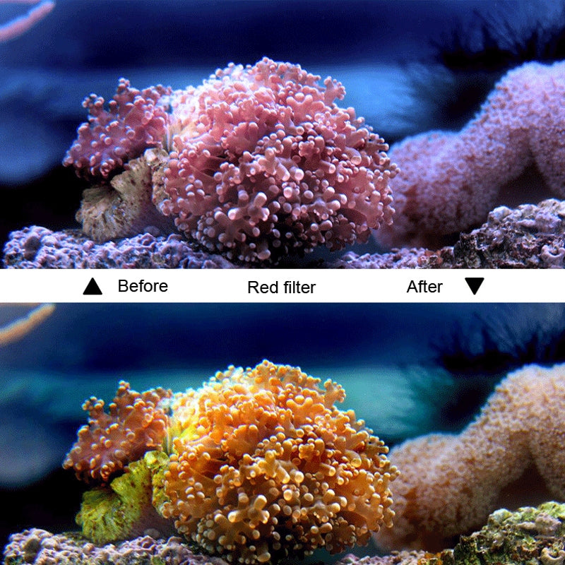 Caisson étanche PULUZ 30m pour GoPro Hero 5 et 6 avec avec filtre interchangeables.