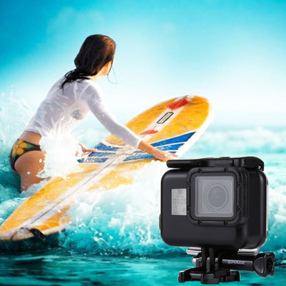 Caisson étanche PULUZ 45m pour GoPro Hero 7 6 5 avec écran tactile Arrière