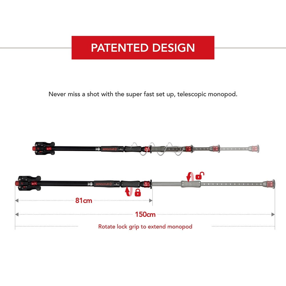 Trépied monopod Miliboo MTT705B IFootage COBRA 2