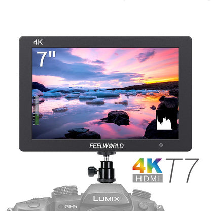 Moniteur Feelworld T7 haute qualité 7 pouces IPS 1920x1200 HDMI pour reflex 4K ...
