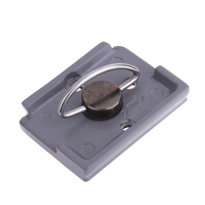 Support plaque à dégagement rapide Alloy 323 pour trépied monture standard 1/4 et reflex manfrotto...