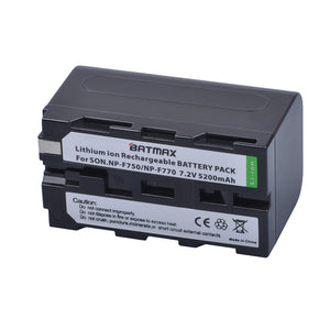 Batterie Batmax NP-F750 haute qualité pour Sony NP-F970,NP-F770,TRV58,TRV26E,Z1,V1J...