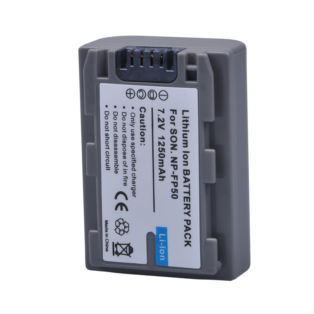 Batterie Batmax NP-FP50 haute qualité pour Sony NP-FP71,NP-FP90 SX41 HDR-CX105...