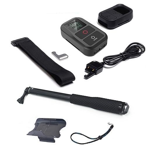 Perche GoPro Hero 7 6 5 4 étanche avec accessoires télécommande Wifi...