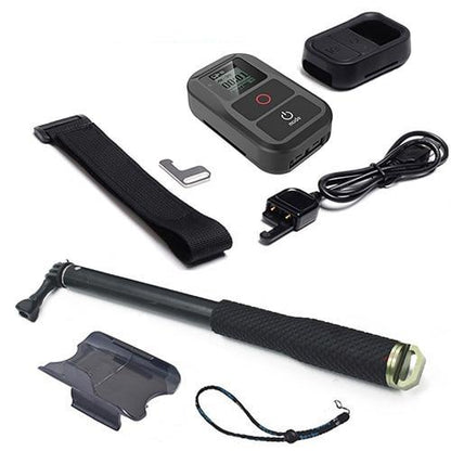 Perche GoPro Hero 7 6 5 4 étanche avec accessoires télécommande Wifi...