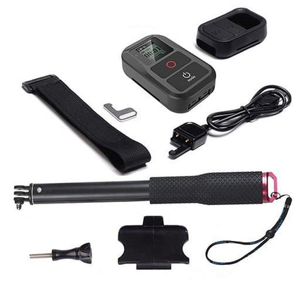 Perche GoPro Hero 7 6 5 4 étanche avec accessoires télécommande Wifi...