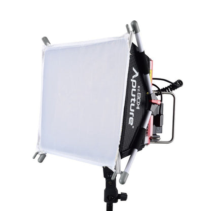 Kit Led Aputure Amaran Tri-8s led 5000K +2* batteries NP-F970+Box diffuseur Vmount