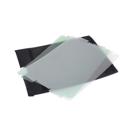 Kit Led Aputure Amaran Tri-8s led 5000K +2* batteries NP-F970+Box diffuseur Vmount