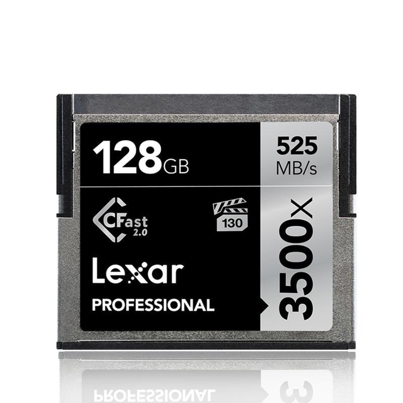 Carte mémoire CF Cfast Lexar Professionnal 3500x 525 mb/s 2.0 128 gb 64 gb  256gb 512 gb