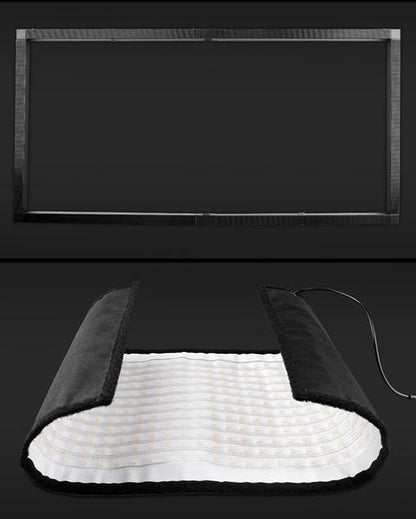 Panneau de 448 LED Samtian FL-3060A modulable + télécommande + diffuseur