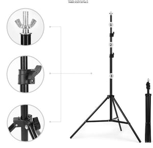 Trépied professionnel pour toile de fond de studio 3m * 2m