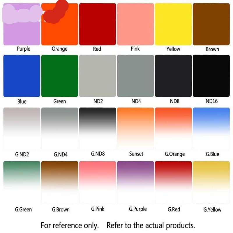 Filtre de couleur à densité neutre Ikasha pour objectif