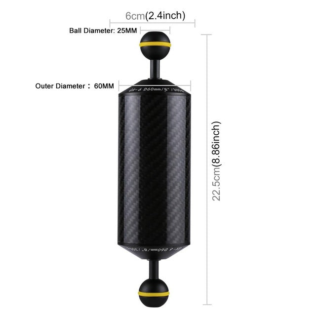 Flotteur en fibre de carbone PULUZ