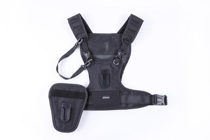 Nicad Professional Quick Release Harness for attaching 2 mounted SLRs