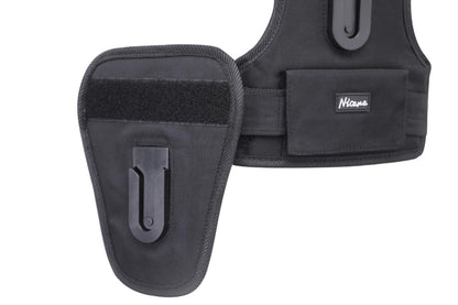 Nicad Professional Quick Release Harness for attaching 2 mounted SLRs