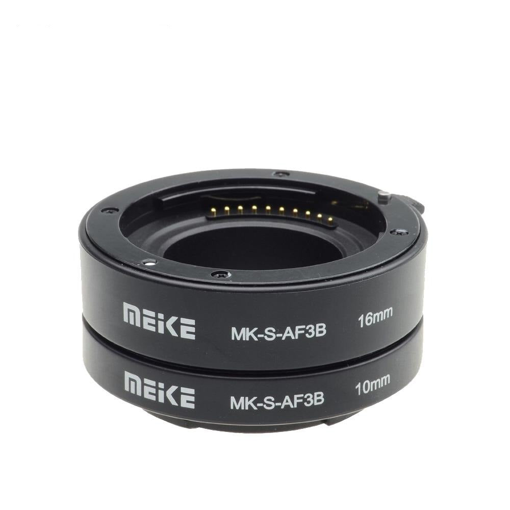 Extension ring Meike MK-S-3B AF pour macro pour Sony E-Mount A6300 A6500 A6000 A7 A7II A7III A7SII NEX-7 NEX-6 ...