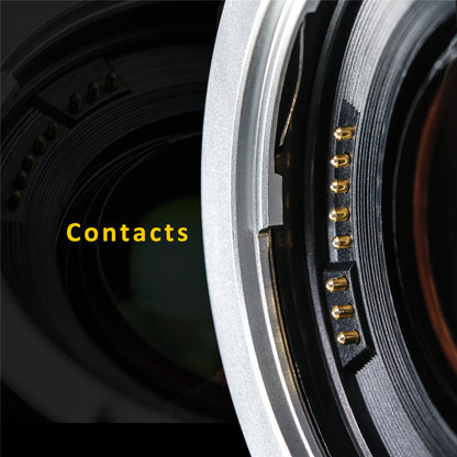 Bague d'adaptation 0.71x Viltrox EF-EOS M2 pour objectif EF à reflex Canon eos M M6 M10 M100 ...