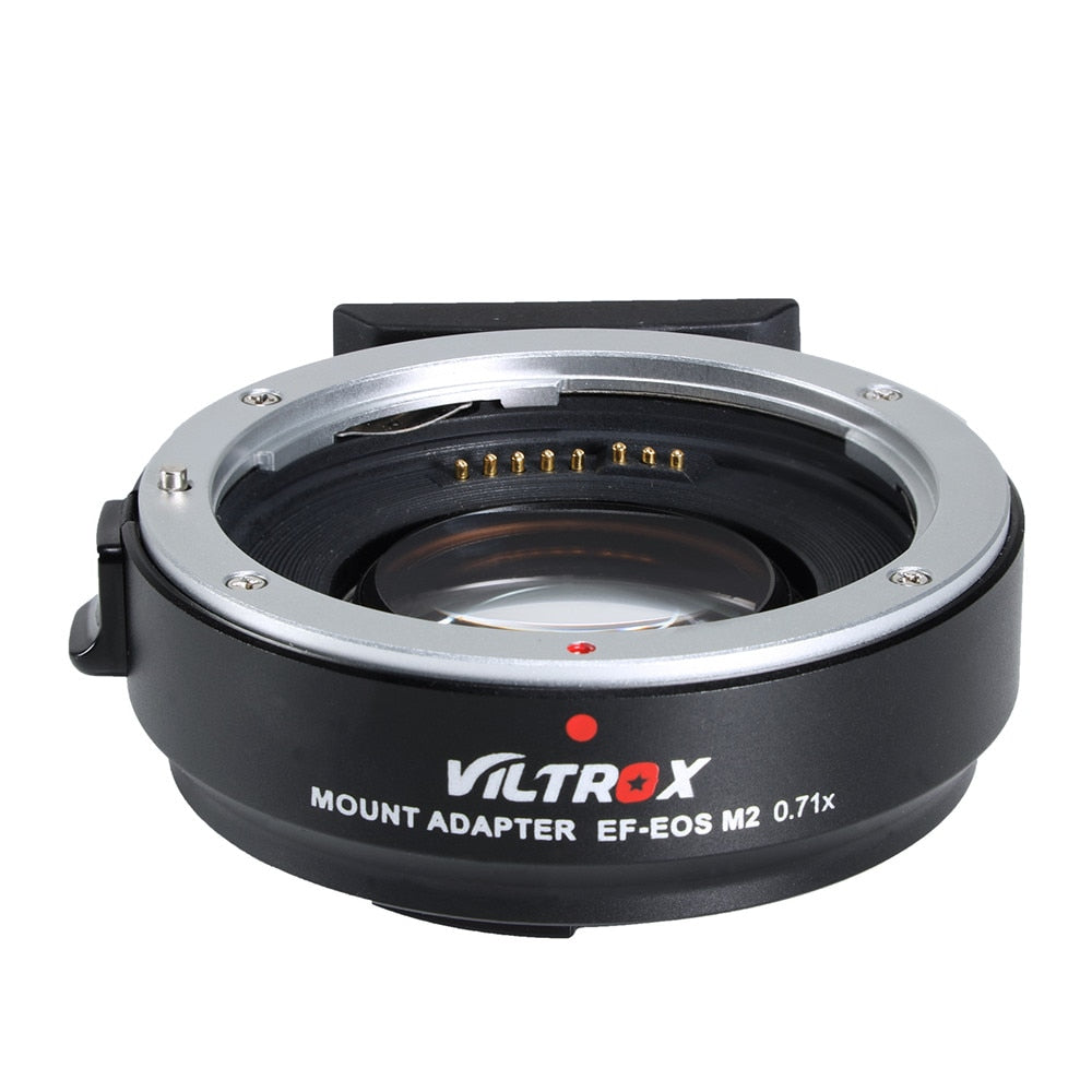 Bague d'adaptation 0.71x Viltrox EF-EOS M2 pour objectif EF à reflex Canon eos M M6 M10 M100 ...