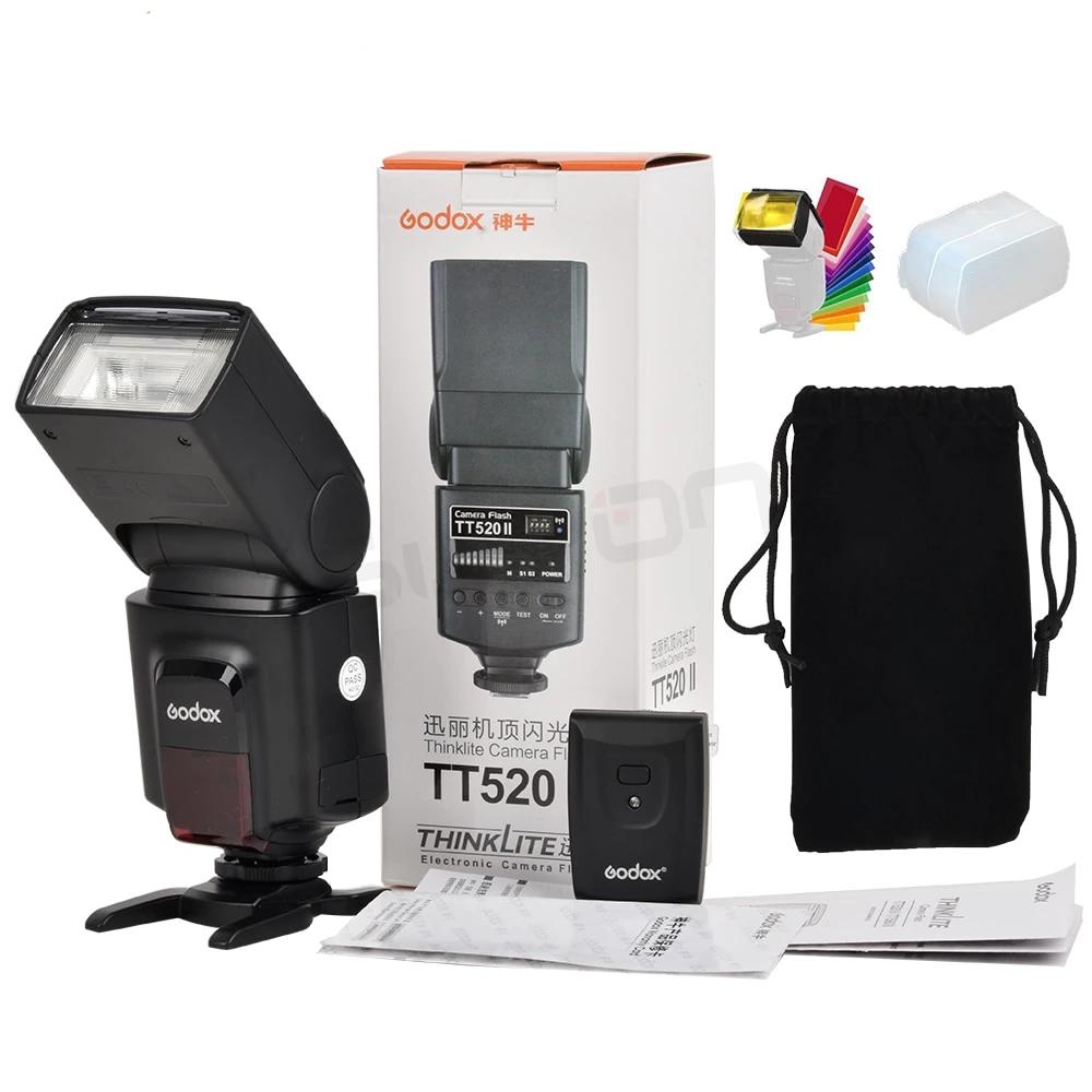 Godox – Flash TT520 II Avec Signal Sans Fil 433MHz Intégré +