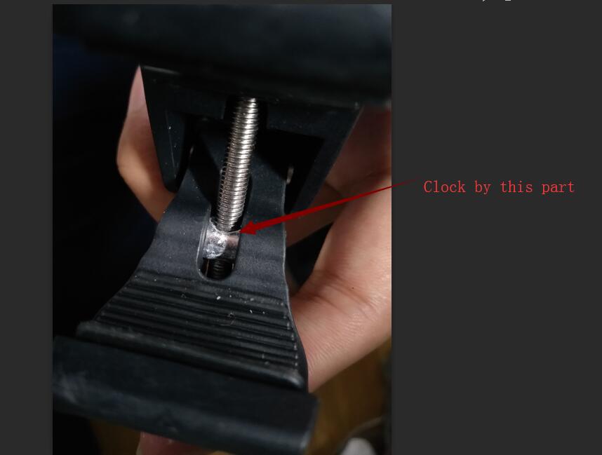 Pince SUPON 022 pour fixer un moniteur LCD tout accessoires à un trépied ou un reflex