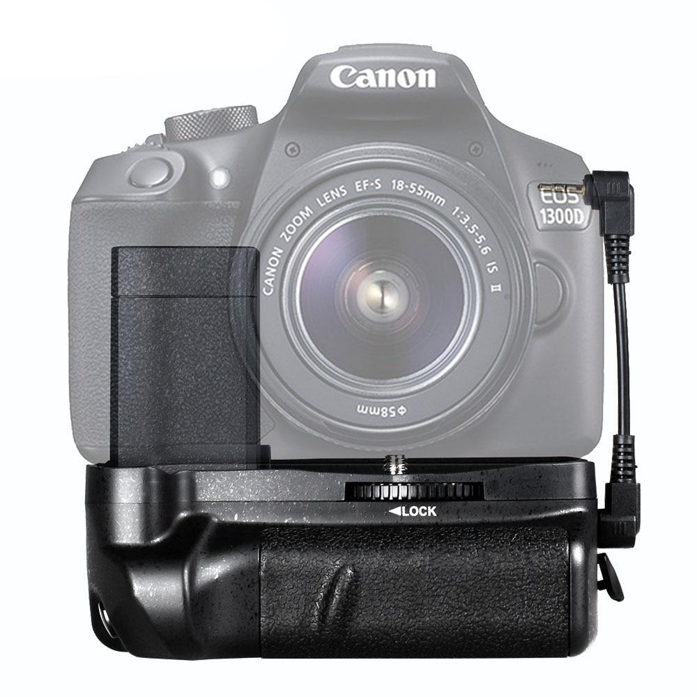 Grip générique haut de gamme TRAVOR BG-1H pour Canon 1100d 1200d 1300d  Rebel T3 T5 T6 EOS Kiss X50