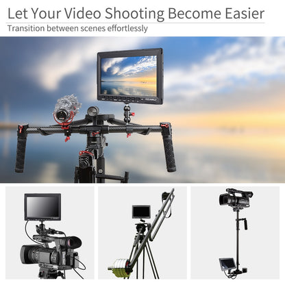 Moniteur Feelworld FW759 haute qualité 7 pouces 1280x800 HD pour reflex