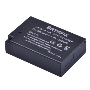 Batterie Batmax LP-E17 pour Canon Rebel T7i, eos 200D, 750D, 760D, 77D, 800D, 8000D